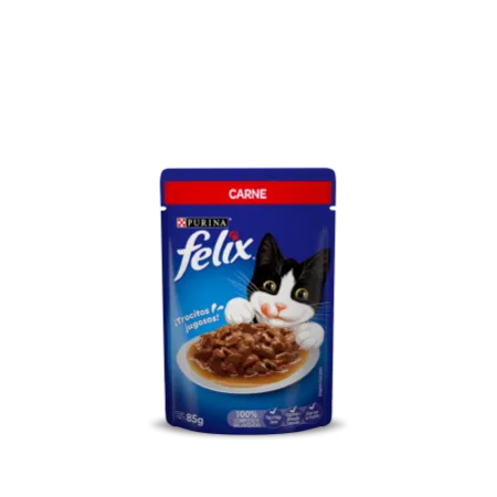 comida para gato felix classic sabor carne